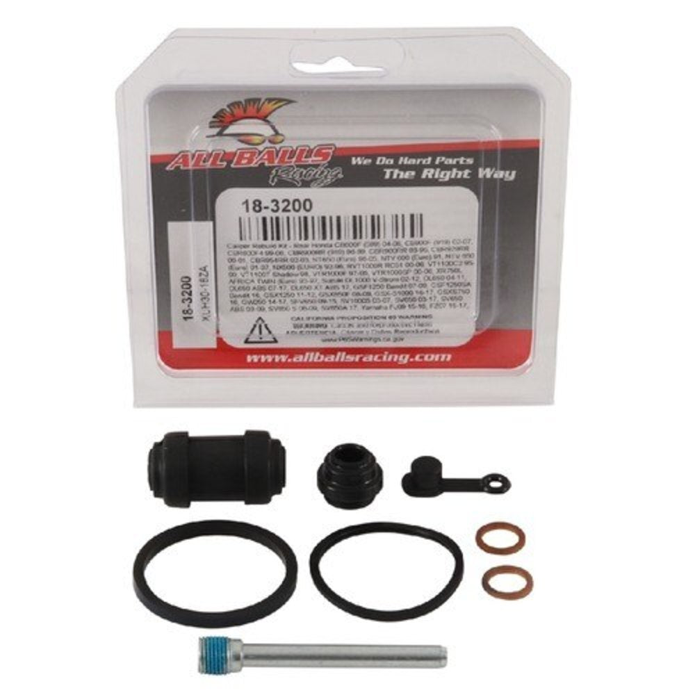 All Balls 18-3200 Brake Caliper Rebuild Kit for Honda/Suzuki/Yamaha