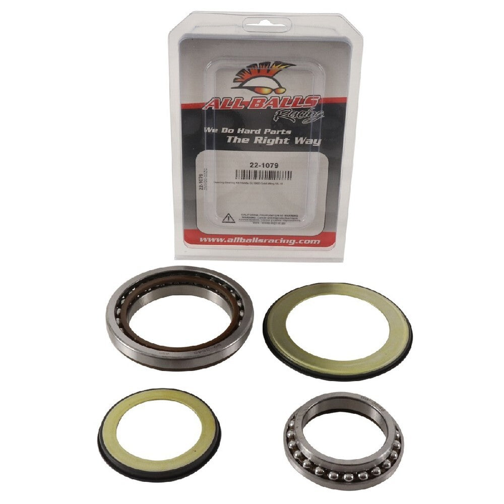 All Balls 22-1079 Steering Stem Bearing & Seal Kit for Honda