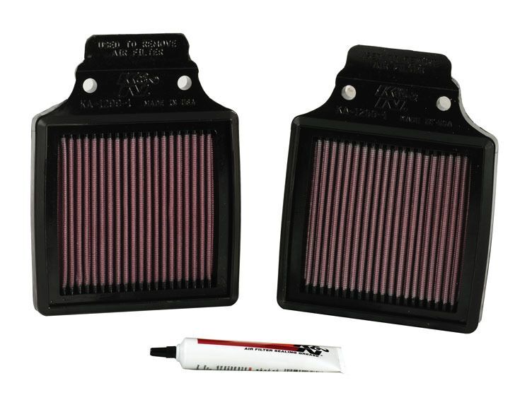 K&N KA-1299-1 Replacement Air Filter for Kawasaki ZX12-R Ninja 00-06