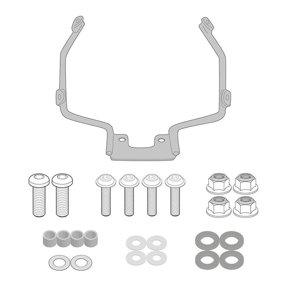 Givi A1212A Windshield Mounting Kit for Honda GB350S 25-Up w/1212A Windshields