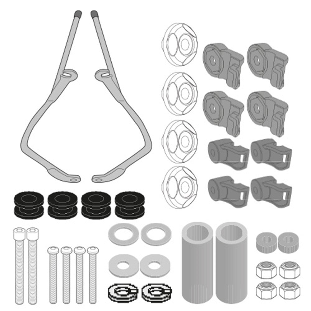 Givi A7067A Windshield Mounting Kit for Sym ST 50-125-200 21-25 w/7067A Windshields