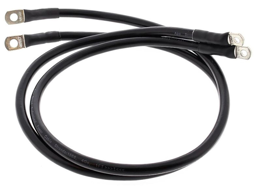 All Balls Racing ABR-79-3008-1 Battery Cable Kit Black for Touring 89-91