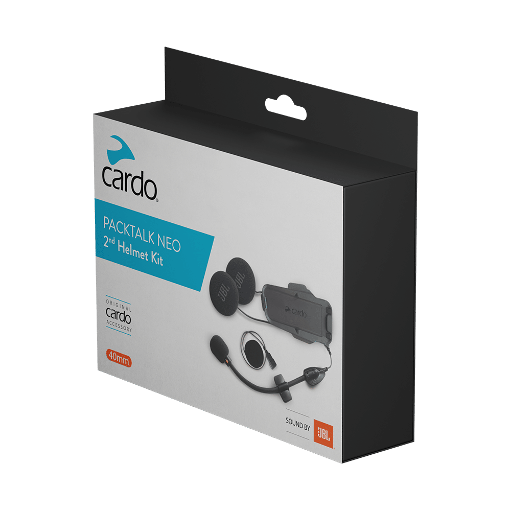 Cardo Packtalk Neo 2nd Helmet Kit Sound by JBL