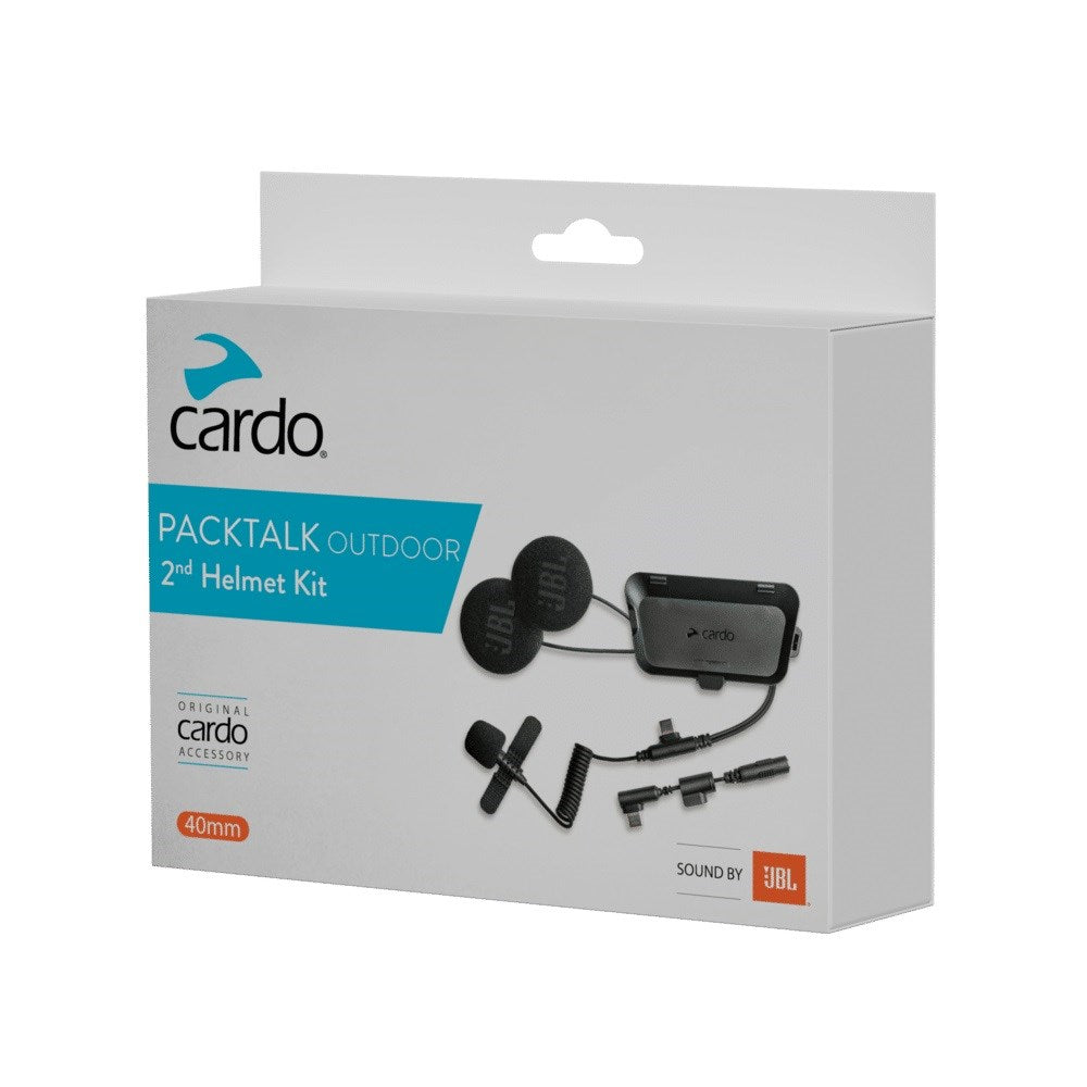 Cardo Packtalk Outdoor 2nd Helmet Kit Sound by JBL