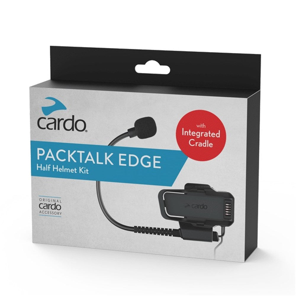 Cardo Packtalk Pro/Edge Half Helmet Kit