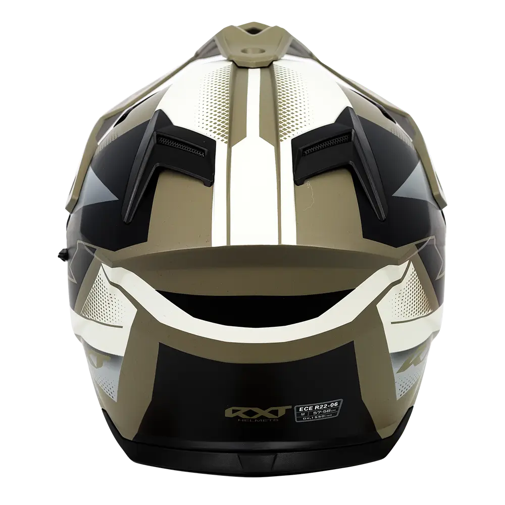 RXT ADV-65 Matte Black/Grey/Military Green Helmet