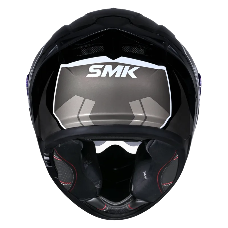 SMK Typhoon 06 Aerot Matte Black/Grey MA266 Helmet