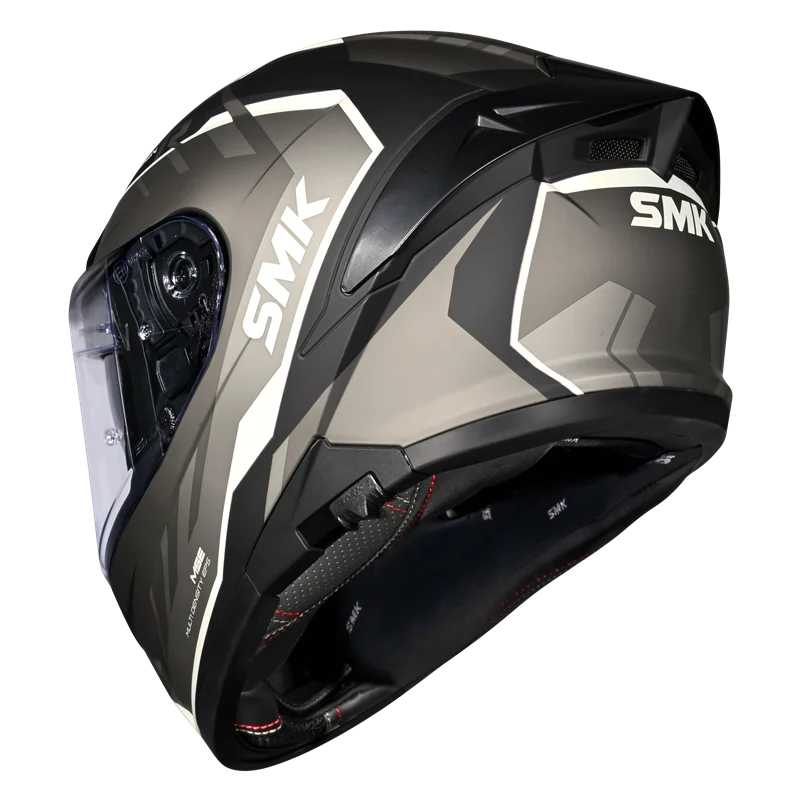 SMK Typhoon 06 Aerot Matte Black/Grey MA266 Helmet
