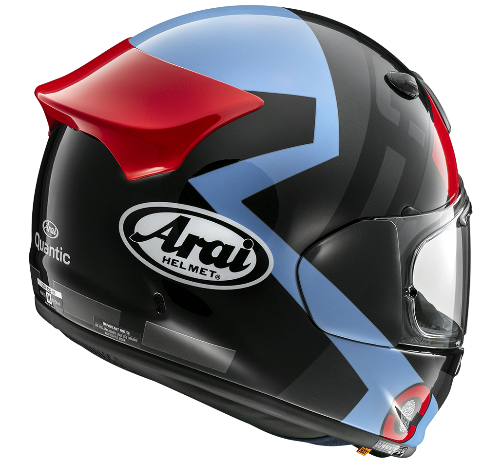 Arai Quantic Space Blue Helmet - EasyR
