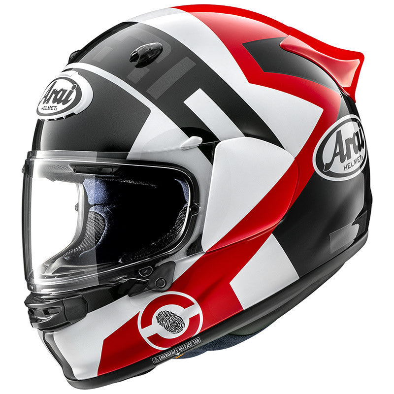 Arai Quantic Space Red Helmet - EasyR