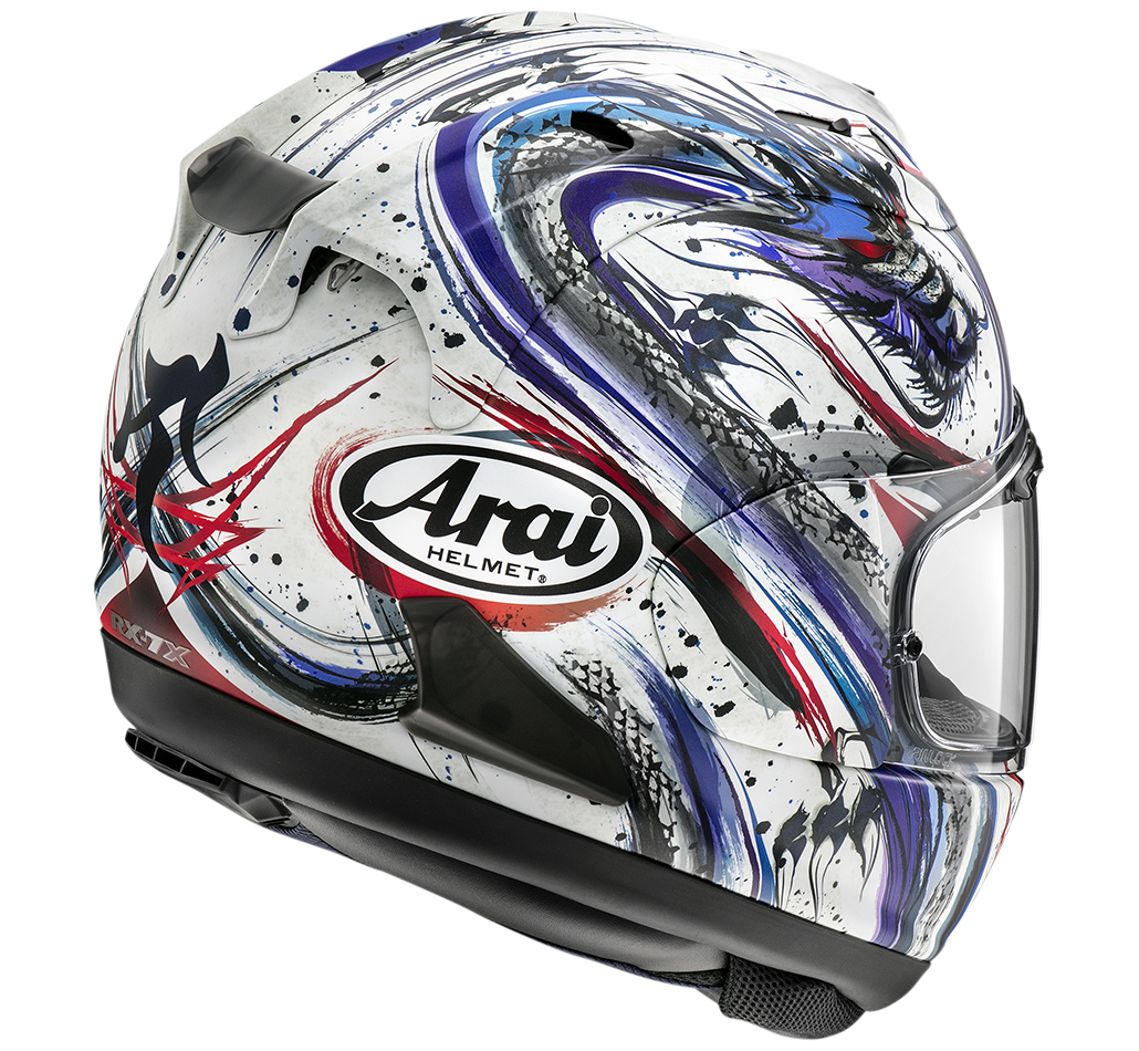 Arai RX-7V EVO Kiyonari Matte Trico Helmet - EasyR
