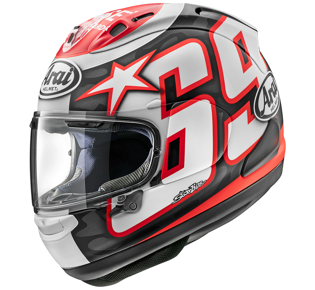 Arai RX-7V EVO Nicky Reset Helmet - EasyR
