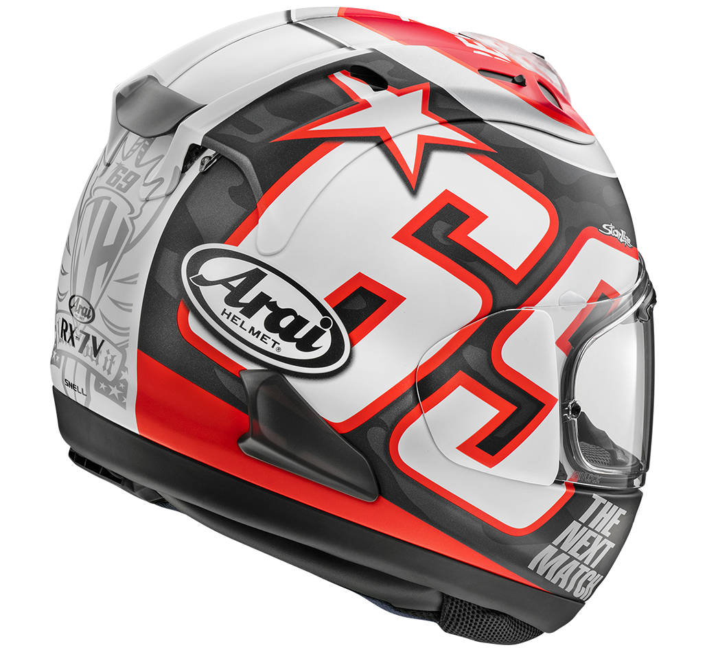 Arai RX-7V EVO Nicky Reset Helmet - EasyR