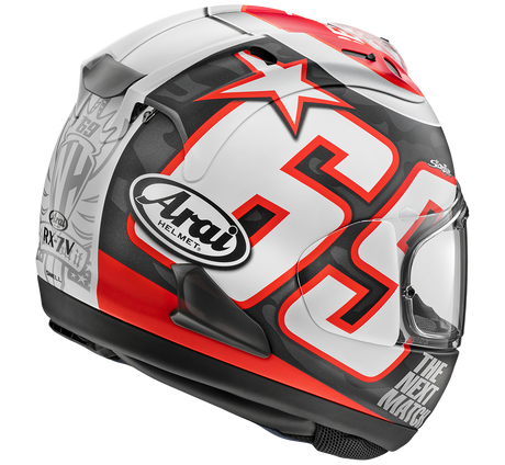 Arai RX-7V EVO Nicky Reset Helmet - EasyR
