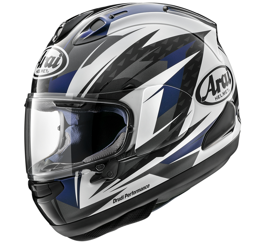 Arai RX-7V EVO Rush Blue Helmet - EasyR