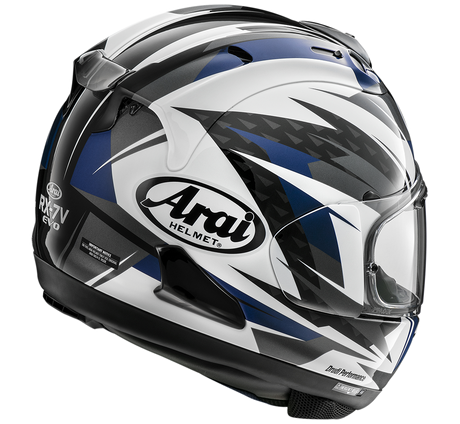 Arai RX-7V EVO Rush Blue Helmet - EasyR