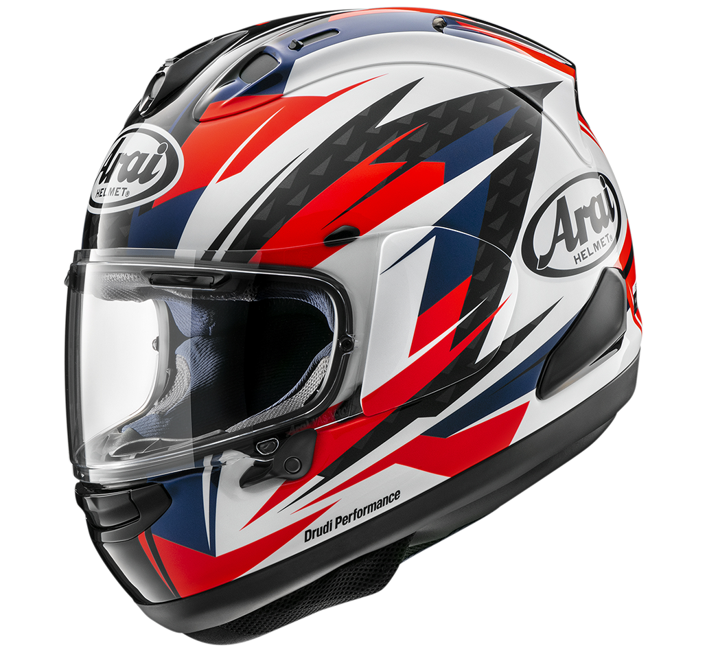 Arai RX-7V EVO Rush Red Helmet - EasyR