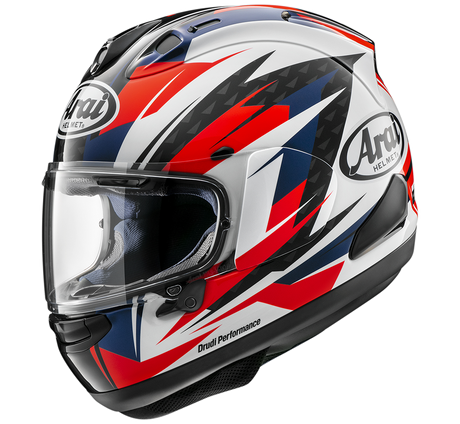 Arai RX-7V EVO Rush Red Helmet - EasyR