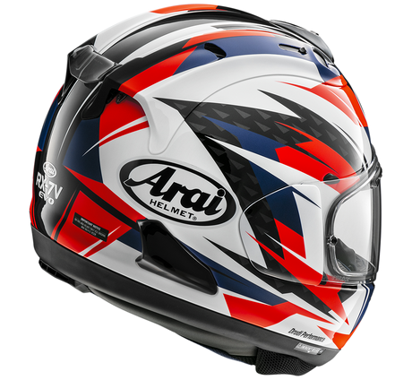 Arai RX-7V EVO Rush Red Helmet - EasyR