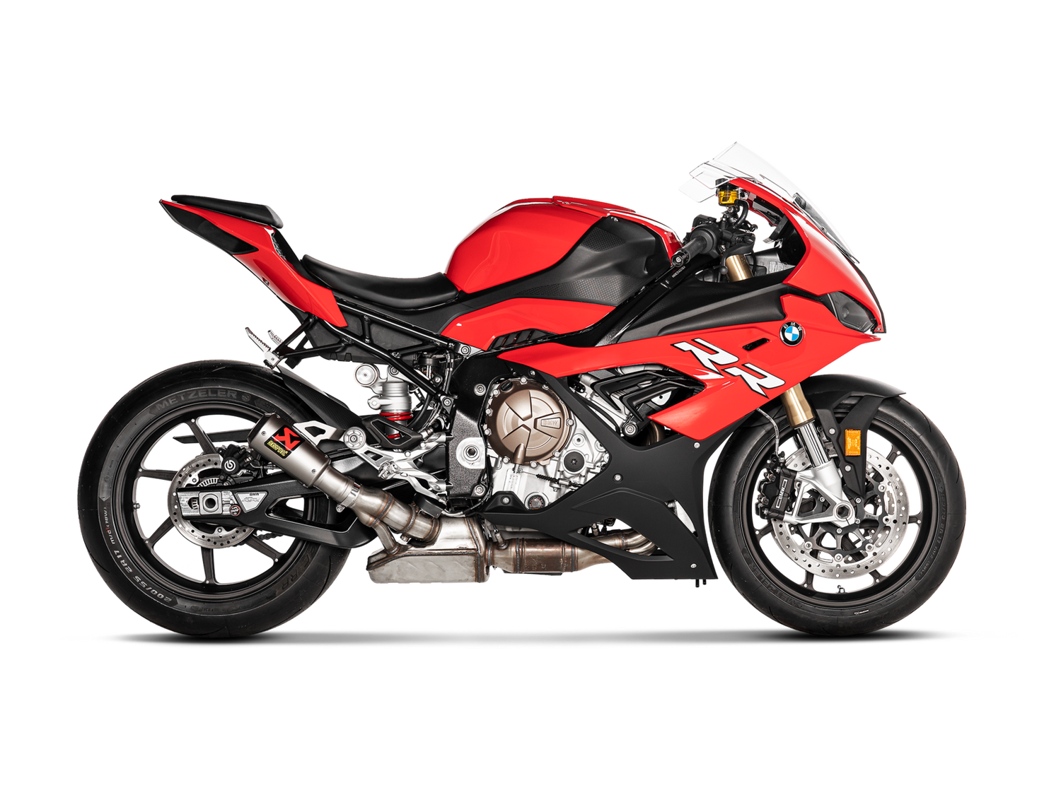 Akrapovic Slip-On Line Titanium Muffler System w/Titanium End Cap for BMW S 1000 RR/M 1000 RR 19-Up