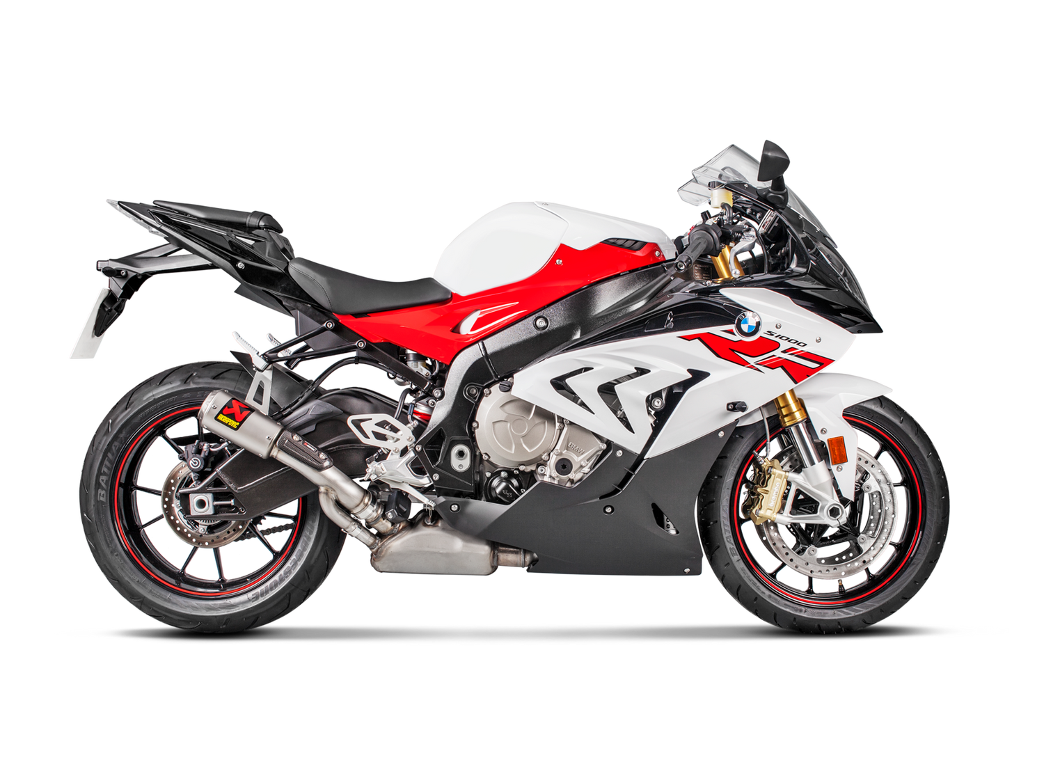 Akrapovic Slip-On Line Titanium Muffler System w/Titanium End Cap for BMW S 1000 RR/M 1000 RR 17-18