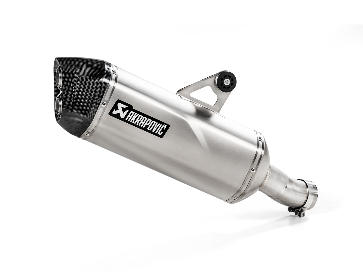 Akrapovic Slip-On Line Titanium Muffler System w/Carbon End Cap for BMW R 1250 GS/R 1250 GS Adventure 19-23