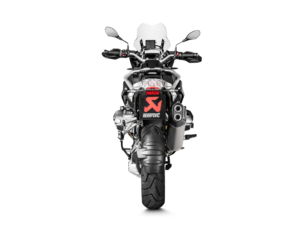 Akrapovic Slip-On Line Titanium Muffler System w/Carbon End Cap for BMW R 1250 GS/R 1250 GS Adventure 19-23