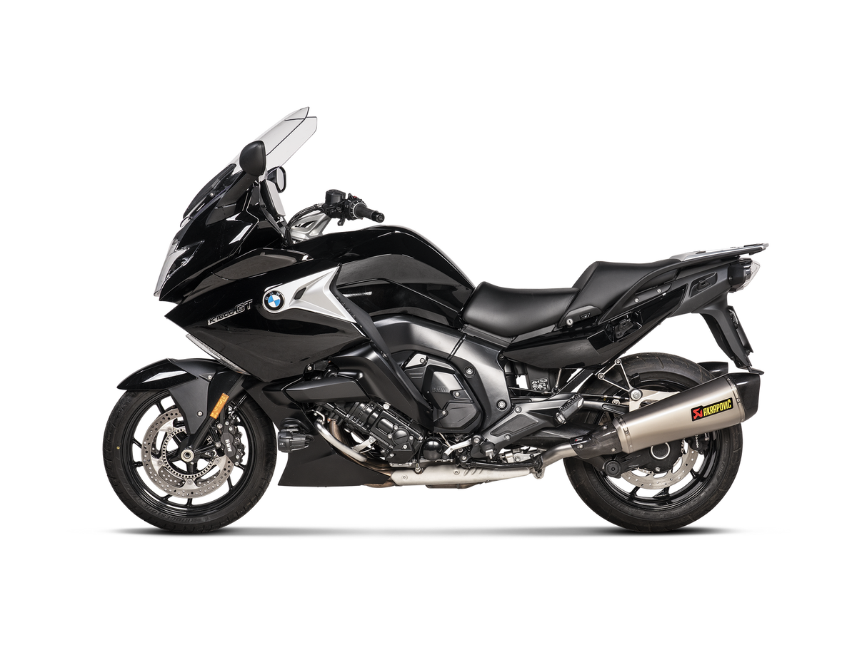 Akrapovic Slip-On Line Titanium Muffler System w/Carbon End Cap for BMW K 1600 GT/K 1600 GTL 11-Up
