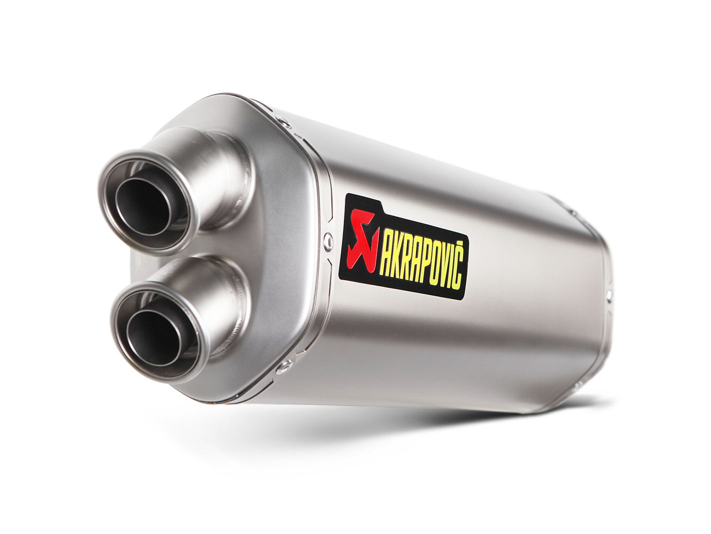 Akrapovic Slip-On Line Titanium Muffler System w/Titanium End Cap for Honda CRF1000L Africa Twin 18-19