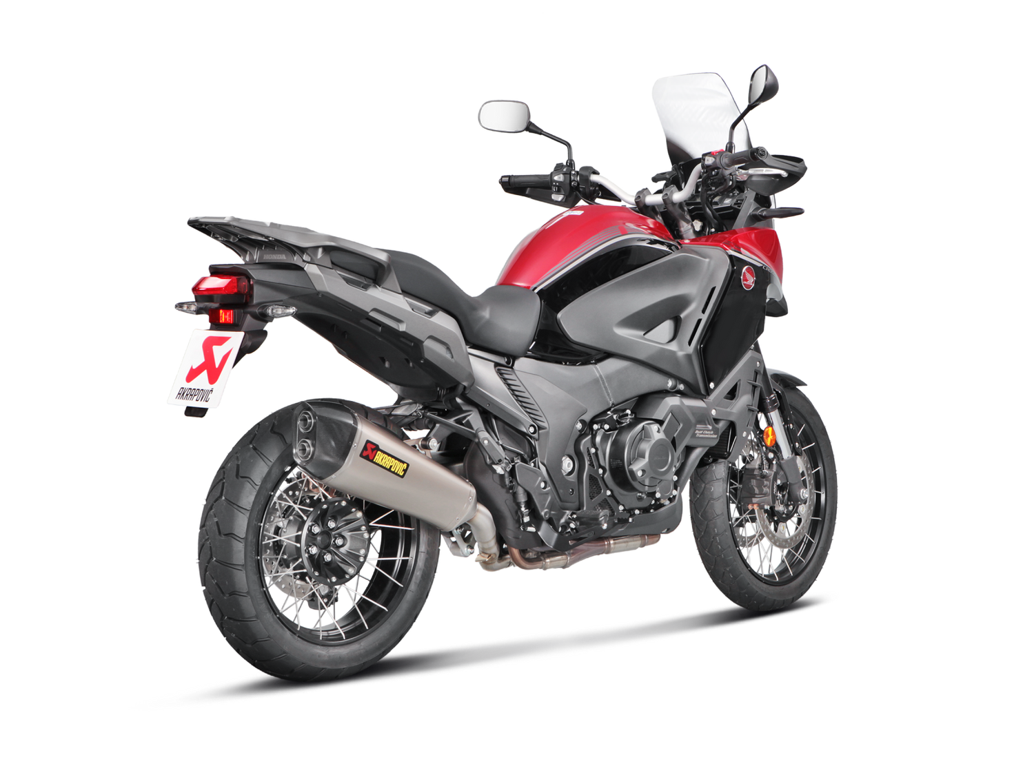 Akrapovic Slip-On Line Titanium Muffler System w/Carbon End Cap for Honda VFR1200X Crosstourer 16-20