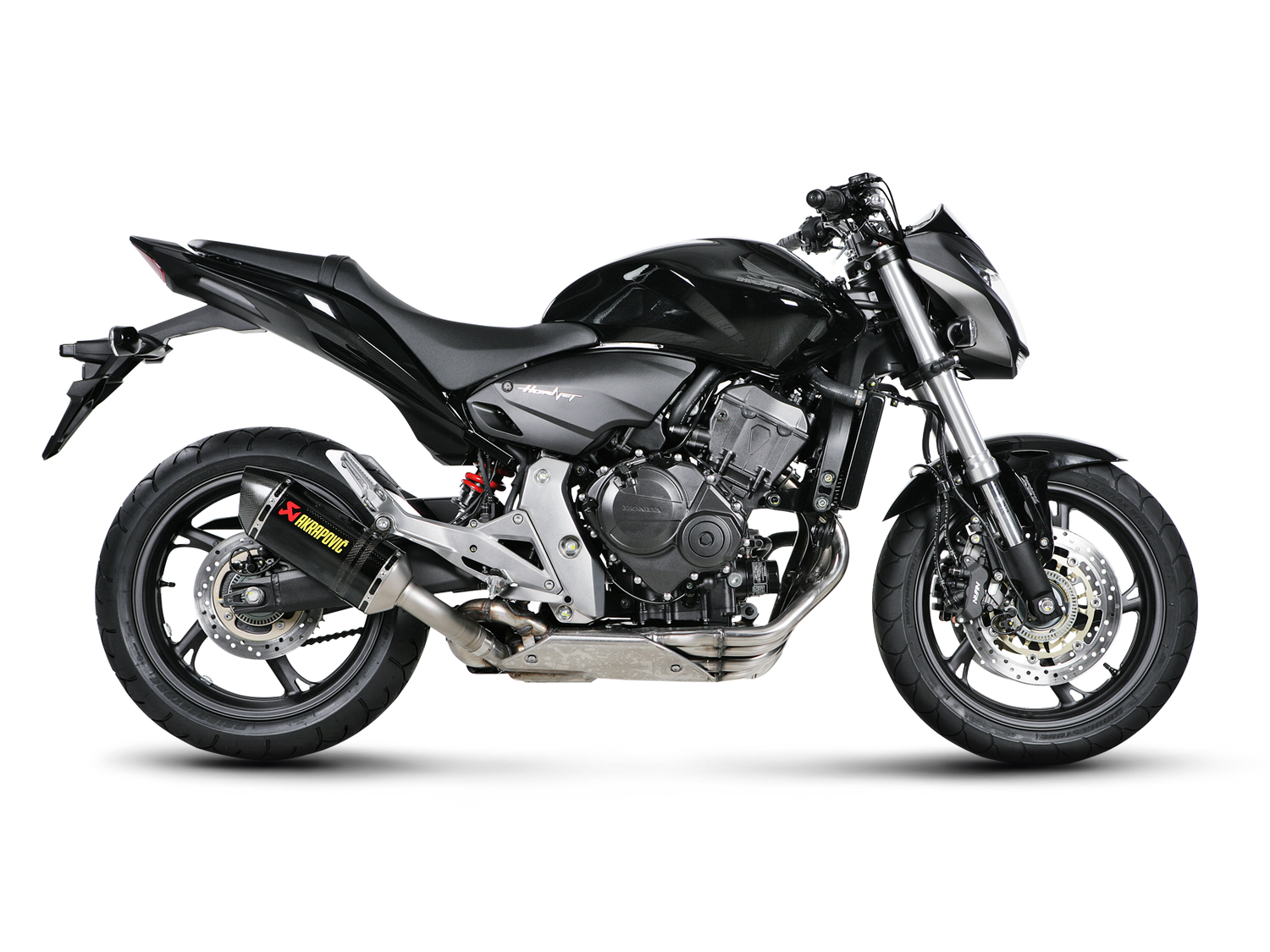 Akrapovic Slip-On Line Carbon Muffler System w/Carbon End Cap for Honda CB600F Hornet/CBR600 F 07-13