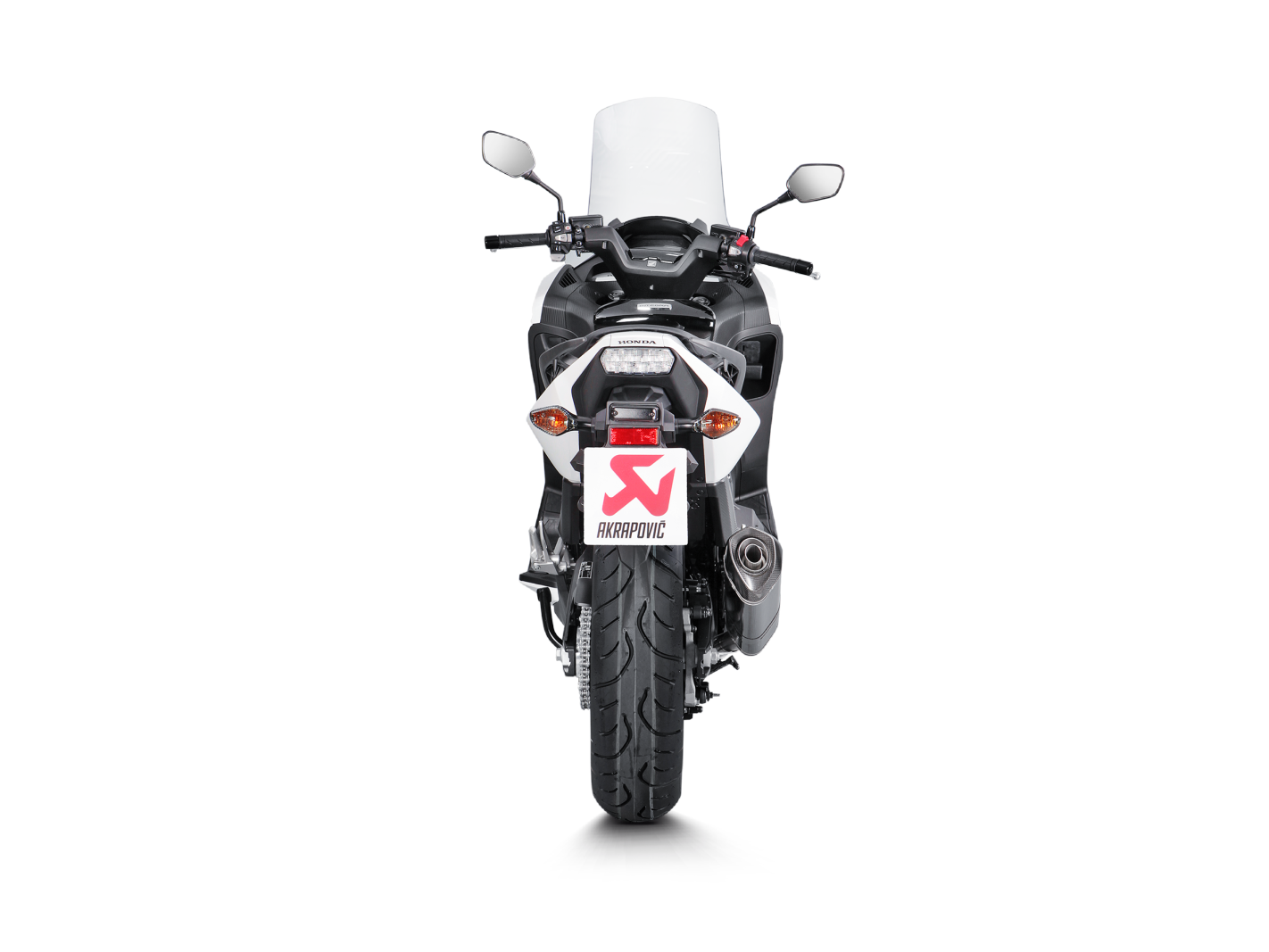 Akrapovic Slip-On Line Carbon Muffler System w/Carbon End Cap for Honda NC700/NC750S/NC750X/Integra 12-20