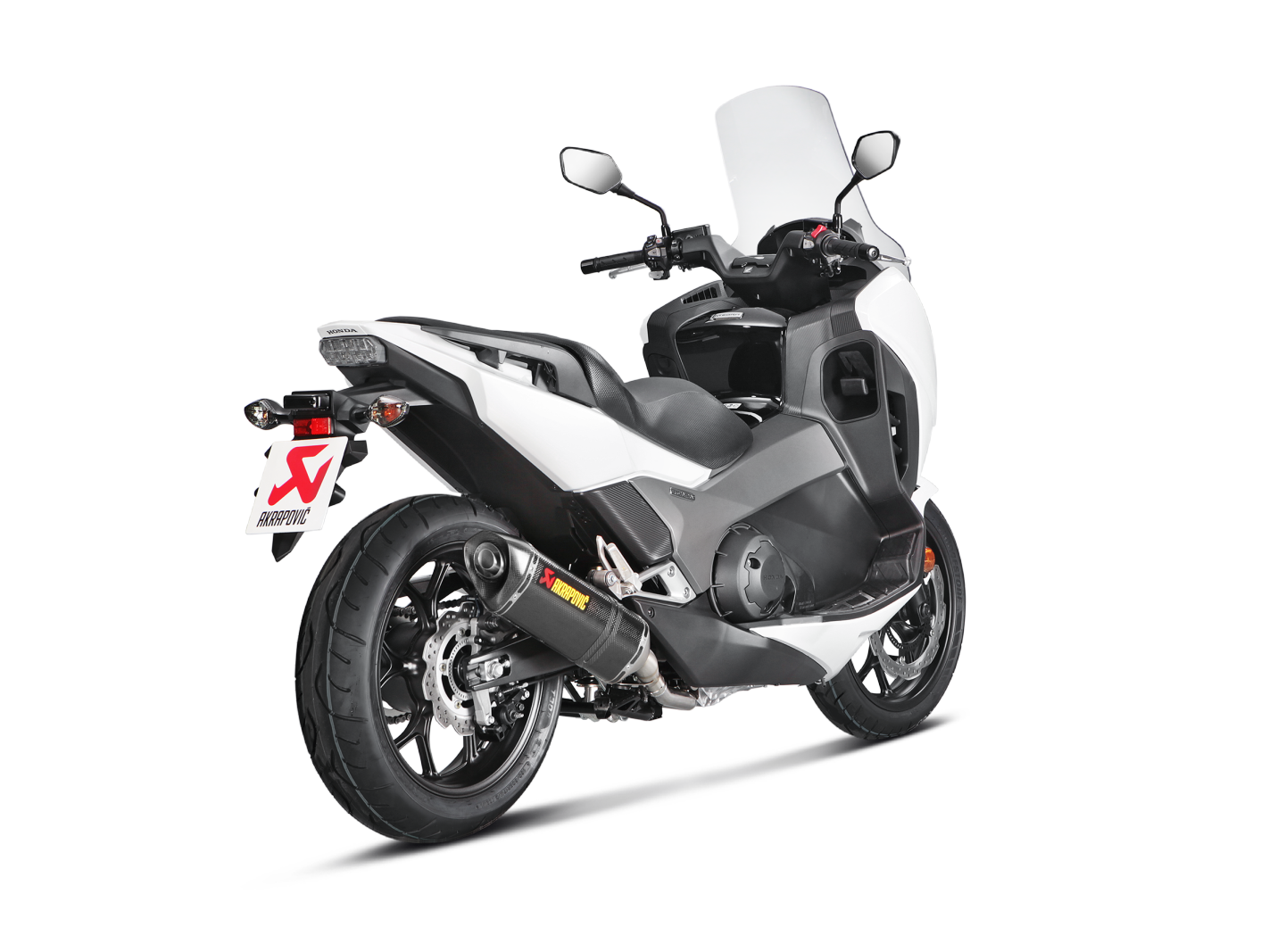 Akrapovic Slip-On Line Carbon Muffler System w/Carbon End Cap for Honda NC700/NC750S/NC750X/Integra 12-20