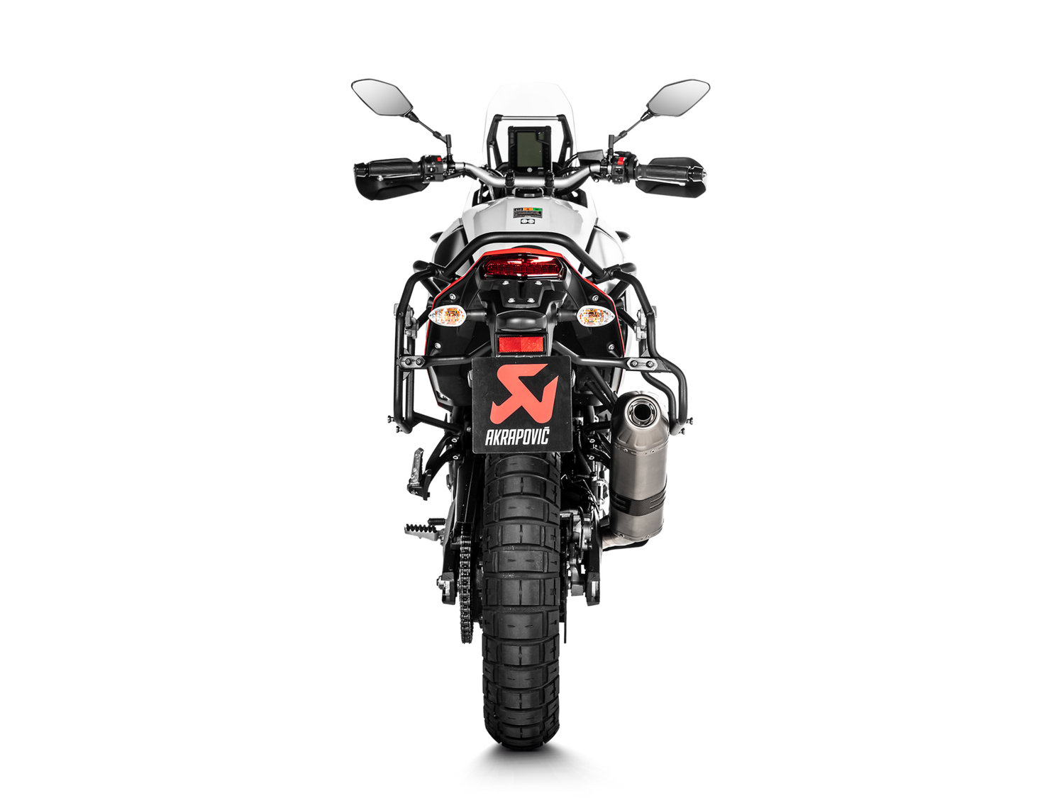 Akrapovic Slip-On Line Titanium Muffler System w/Titanium End Cap for Yamaha Tenere 700 19-20