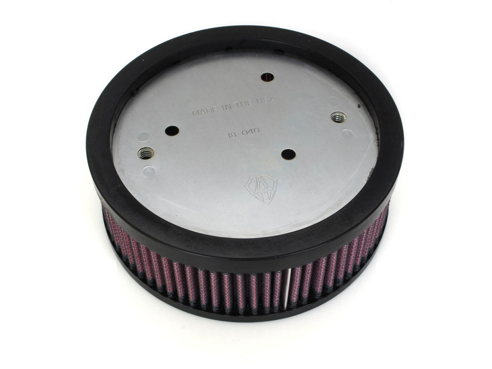 Arlen Ness AN-18-040 Air Filter Element for Sportster 88-21 using OEM Oval Air Cleaner Cover