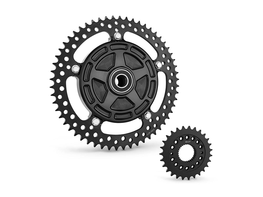 Arlen Ness AN-300-203 Cush Drive Chain Sprocket Kit w/57 Teeth Sprocket for Harley-Davidson Touring 09-Up