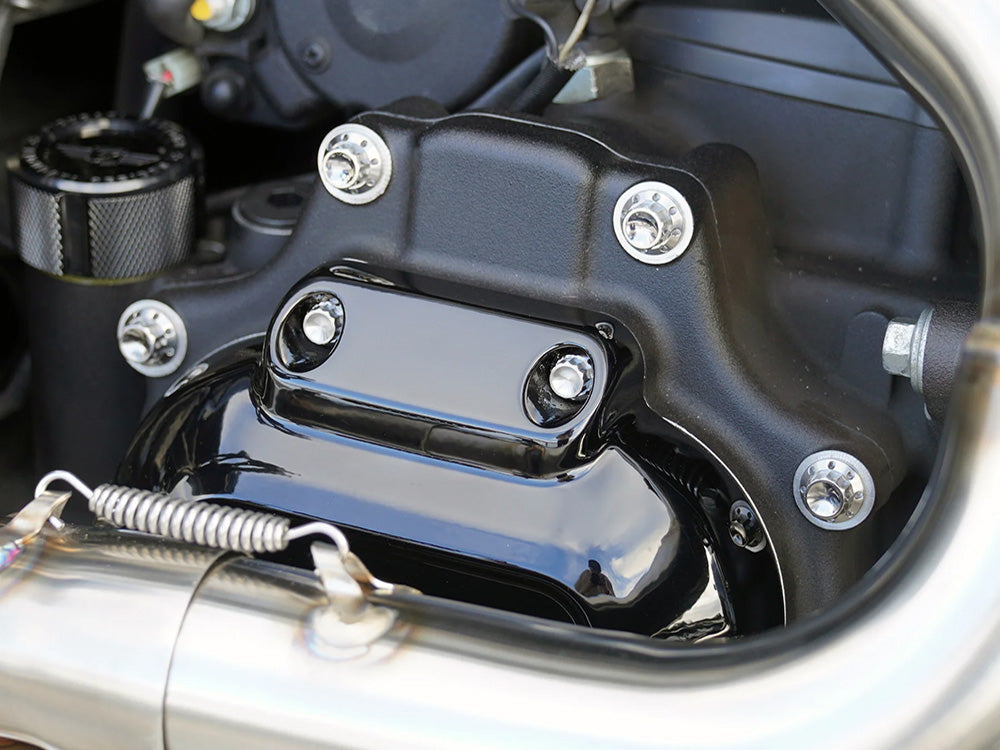 Arlen Ness AN-300-700 Titanium 12-Point Transmission Side Cover Bolt Kit Polished for Harley-Davidson Touring 24-Up/Softail 25-Up