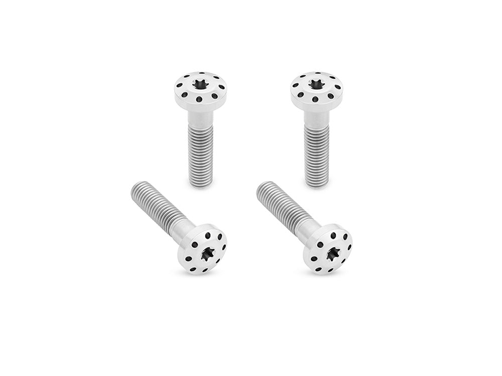 Arlen Ness AN-300-746 Titanium Holeshot Shock Absorber Bolt Kit Polished for Harley-Davidson Touring 99-Up