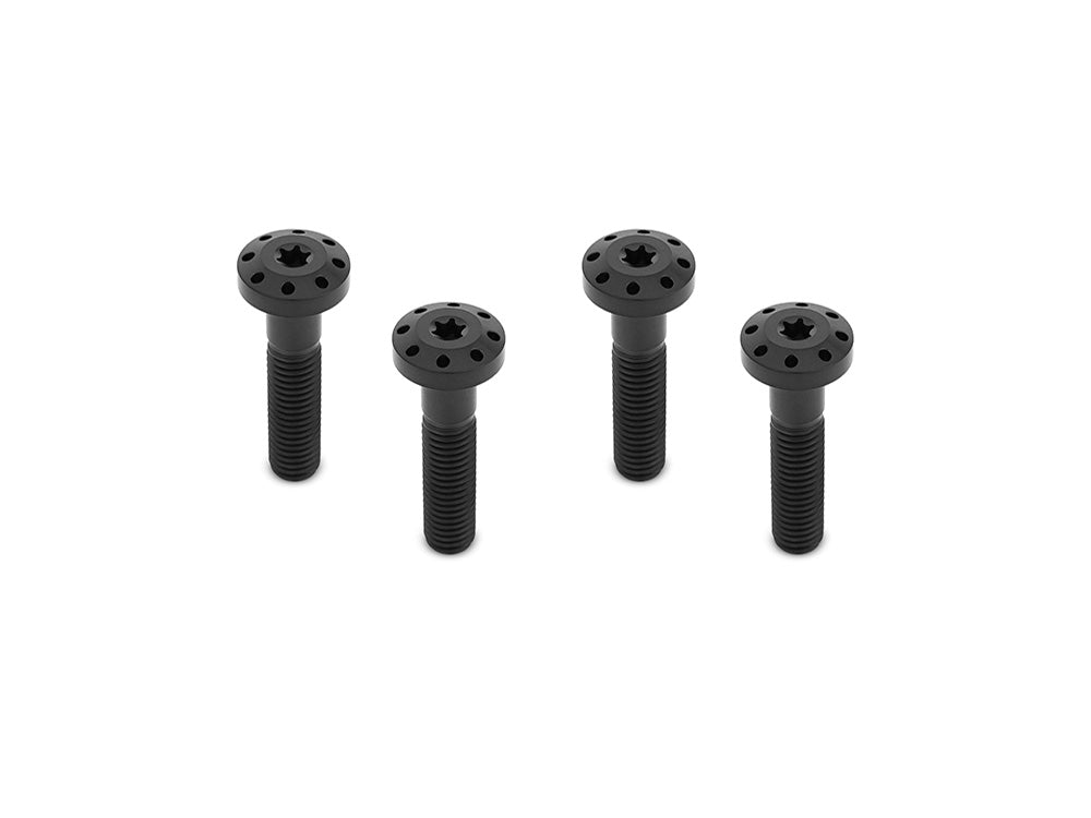 Arlen Ness AN-300-747 Titanium Holeshot Shock Absorber Bolt Kit Black for Harley-Davidson Touring 99-Up
