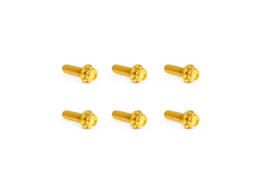 Arlen Ness AN-300-949 Titanium 12-Point Transmission Top Cover Bolt Kit Gold for Harley-Davidson Softail 07-24 & most Touring 07-24/Dyna 06-17
