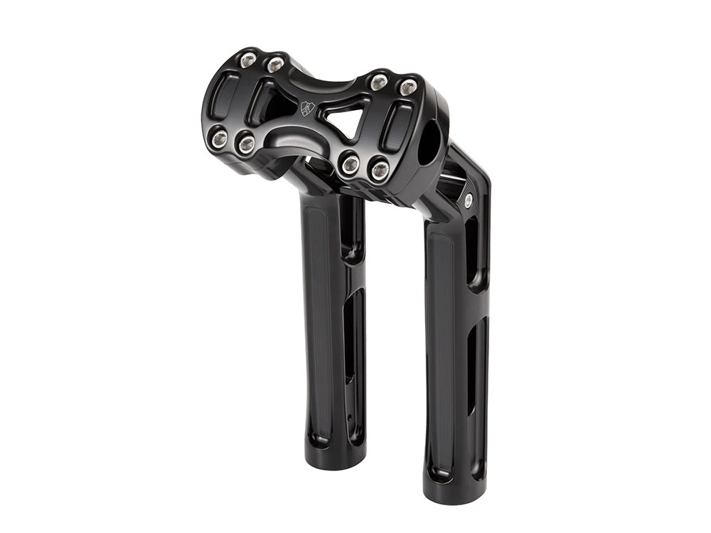 Arlen Ness AN-520-063 10" Method Wayback Risers Black for 1" Handlebar