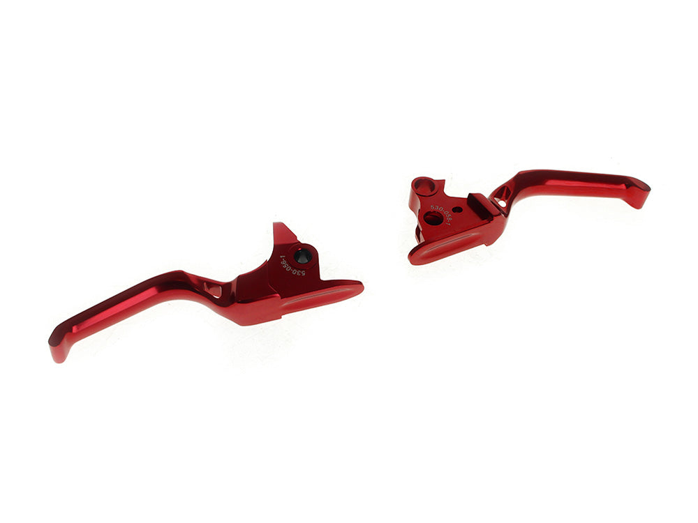 Arlen Ness AN-530-035 Method Levers Red for Harley-Davidson Softail 18-24