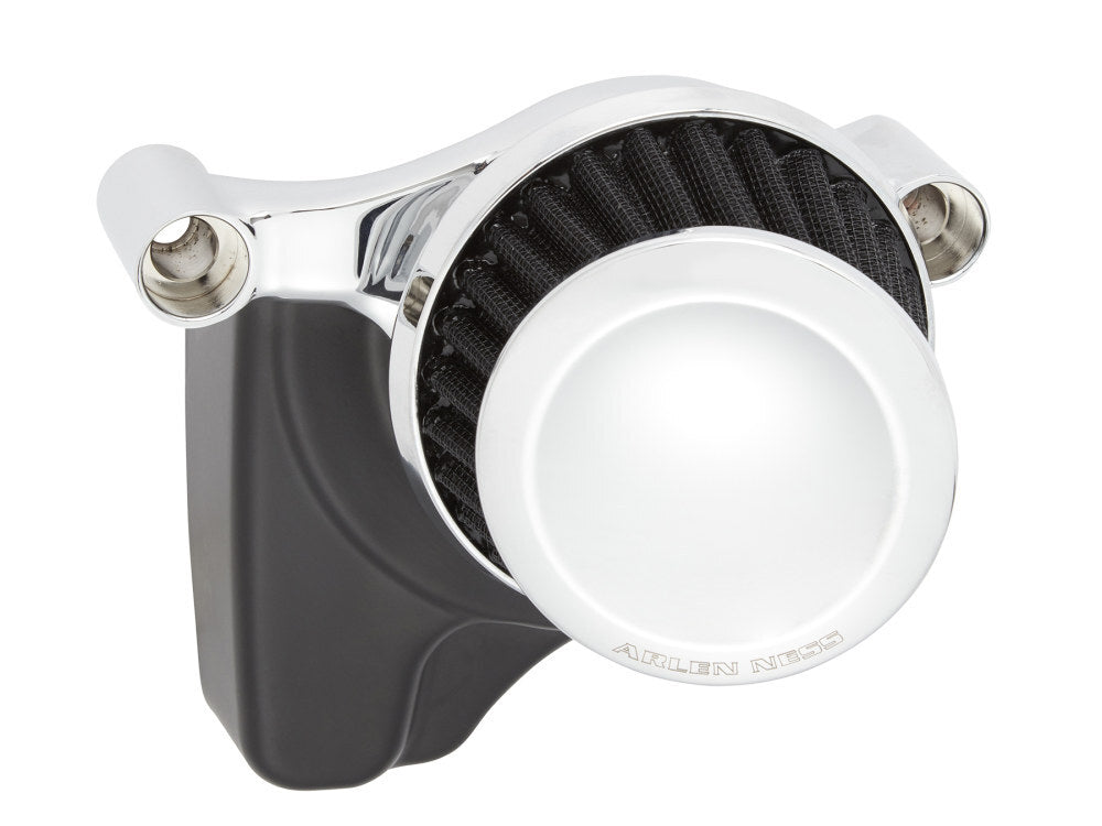 Arlen Ness AN-600-021 Mini 22 Degree Air Cleaner Kit Chrome for Milwaukee-Eight Touring 17-Up/Softail 18-Up