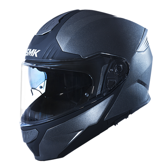SMK Gullwing Anthracite GLDA600 Modular Helmet - EasyR