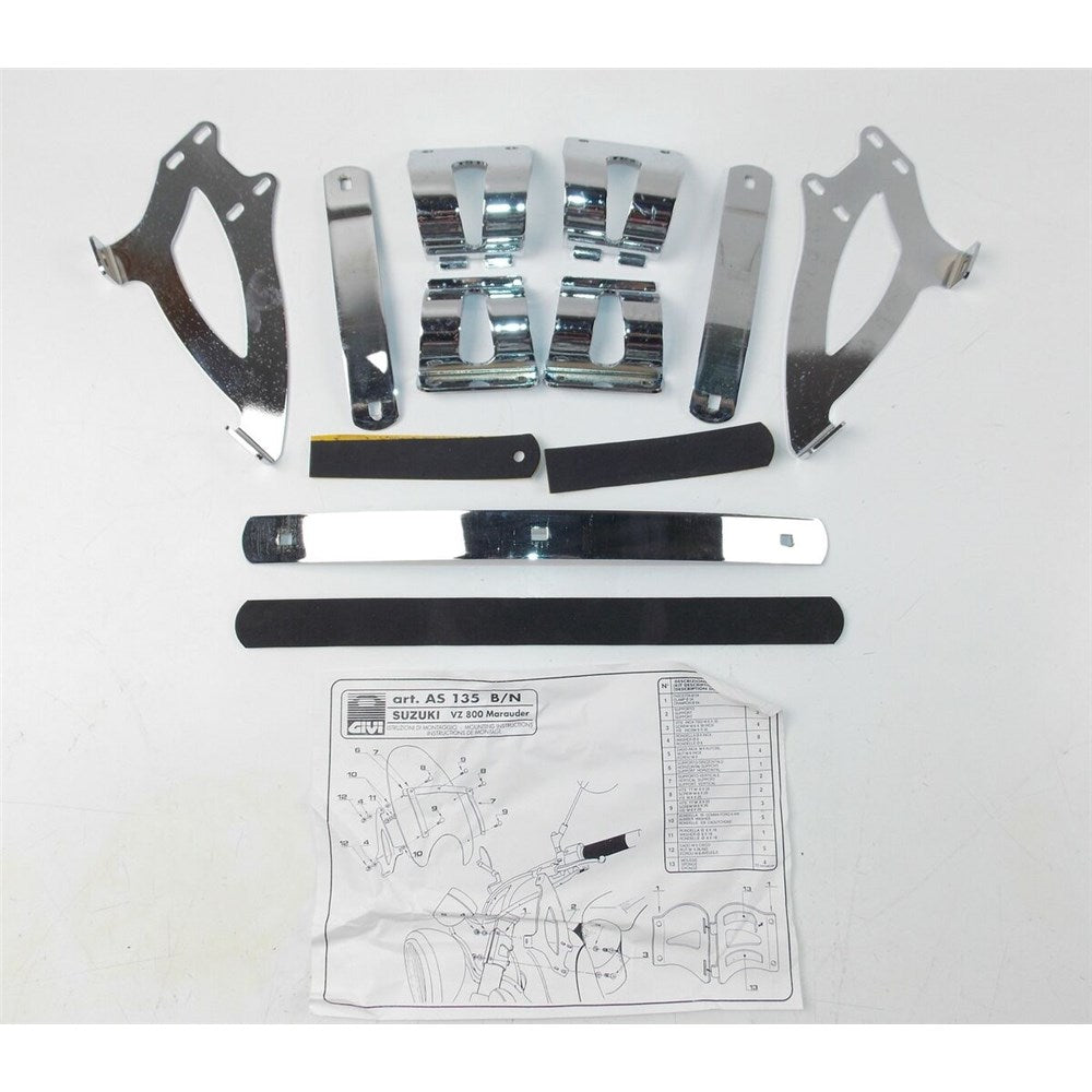 Givi AS135A2 Windshield Mounting Kit for Suzuki VZ800 w/AS135A2