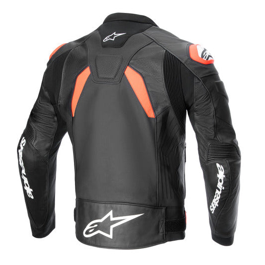 Alpinestars GP Plus R V4 Airflow Leather Black/Fluro Red/White Jacket
