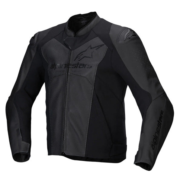 Alpinestars Faster V3 Airflow Leather Black/Black Jacket