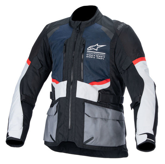 Alpinestars Andes Air Drystar Deep Blue/Black/Ice Grey Jacket