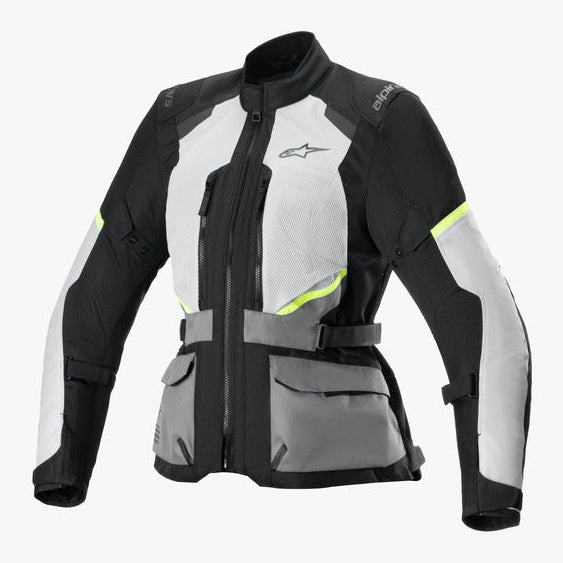 Alpinestars Stella Andes Air Drystar Ice Grey/Dark Grey/Black Womens Jacket
