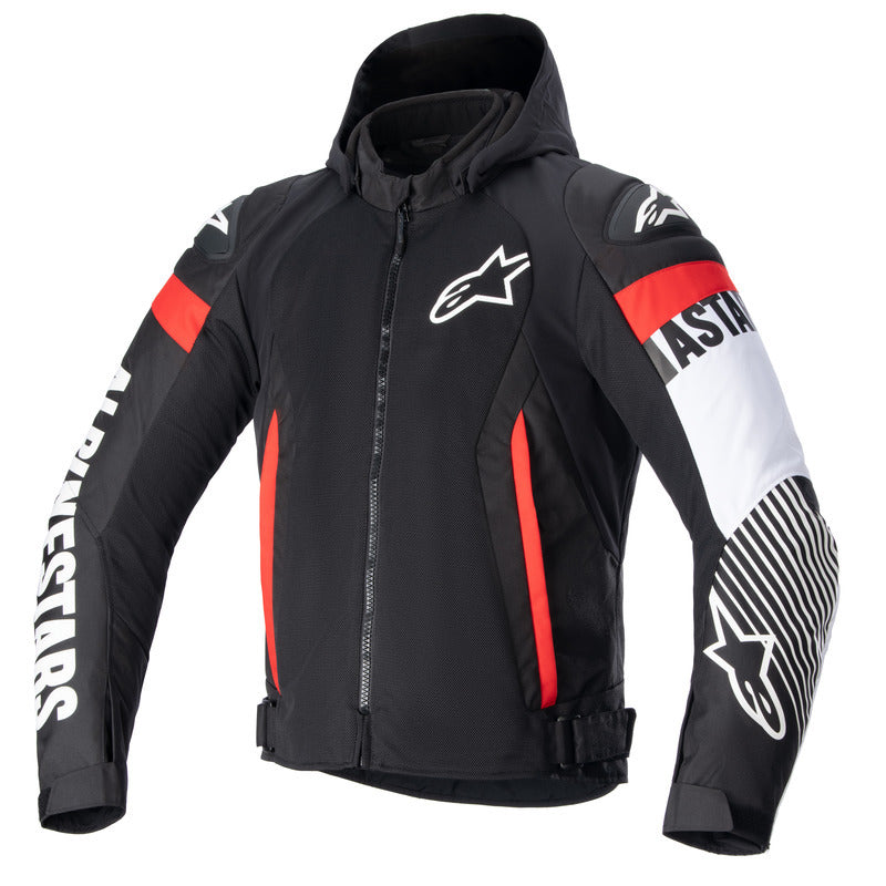 Alpinestars Zaca Air Black/White/Fluro Red Jacket